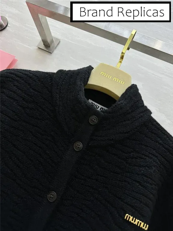 Miumiu wool cardigan jacket